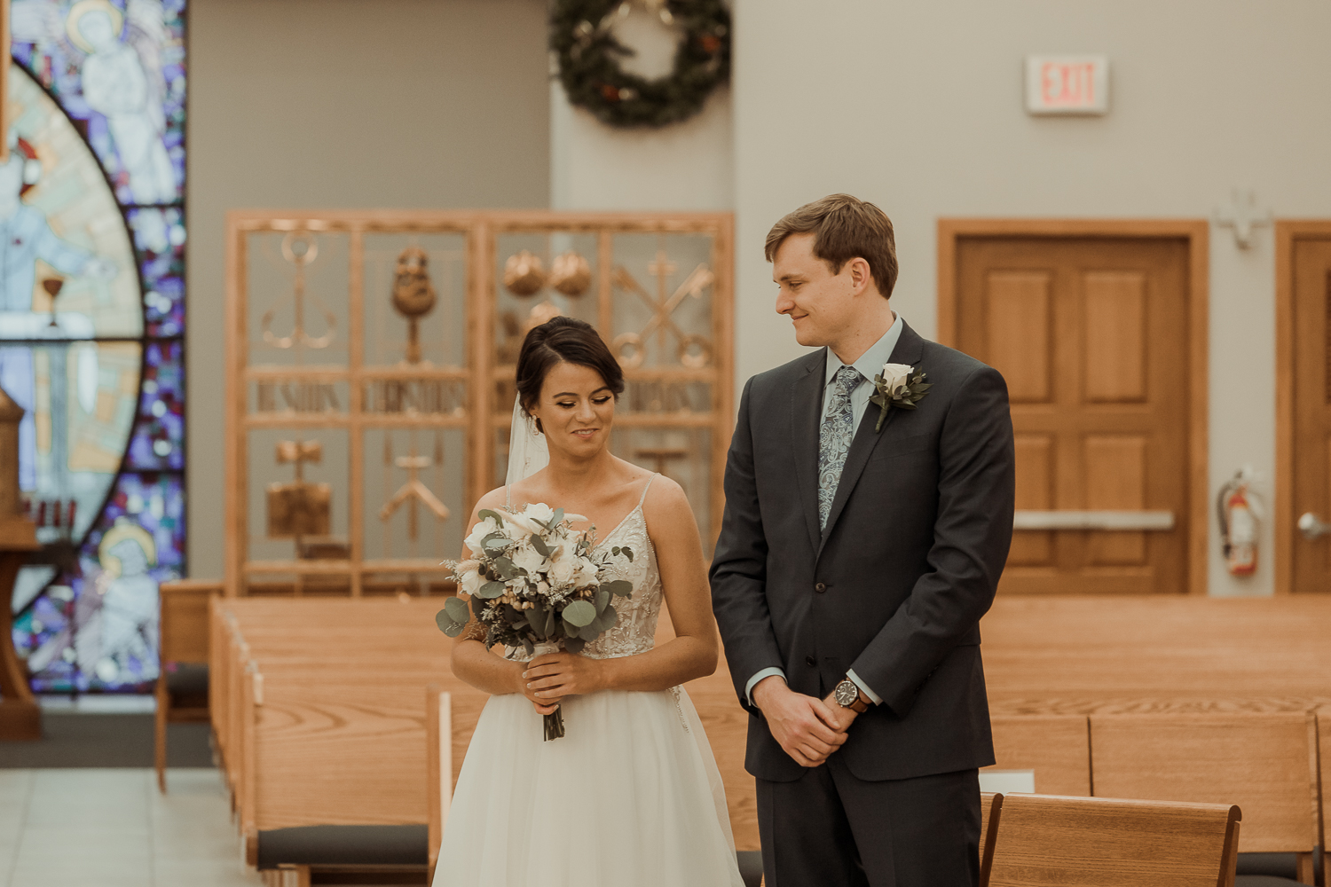 St. Ambrose University Wedding Davenport Iowa