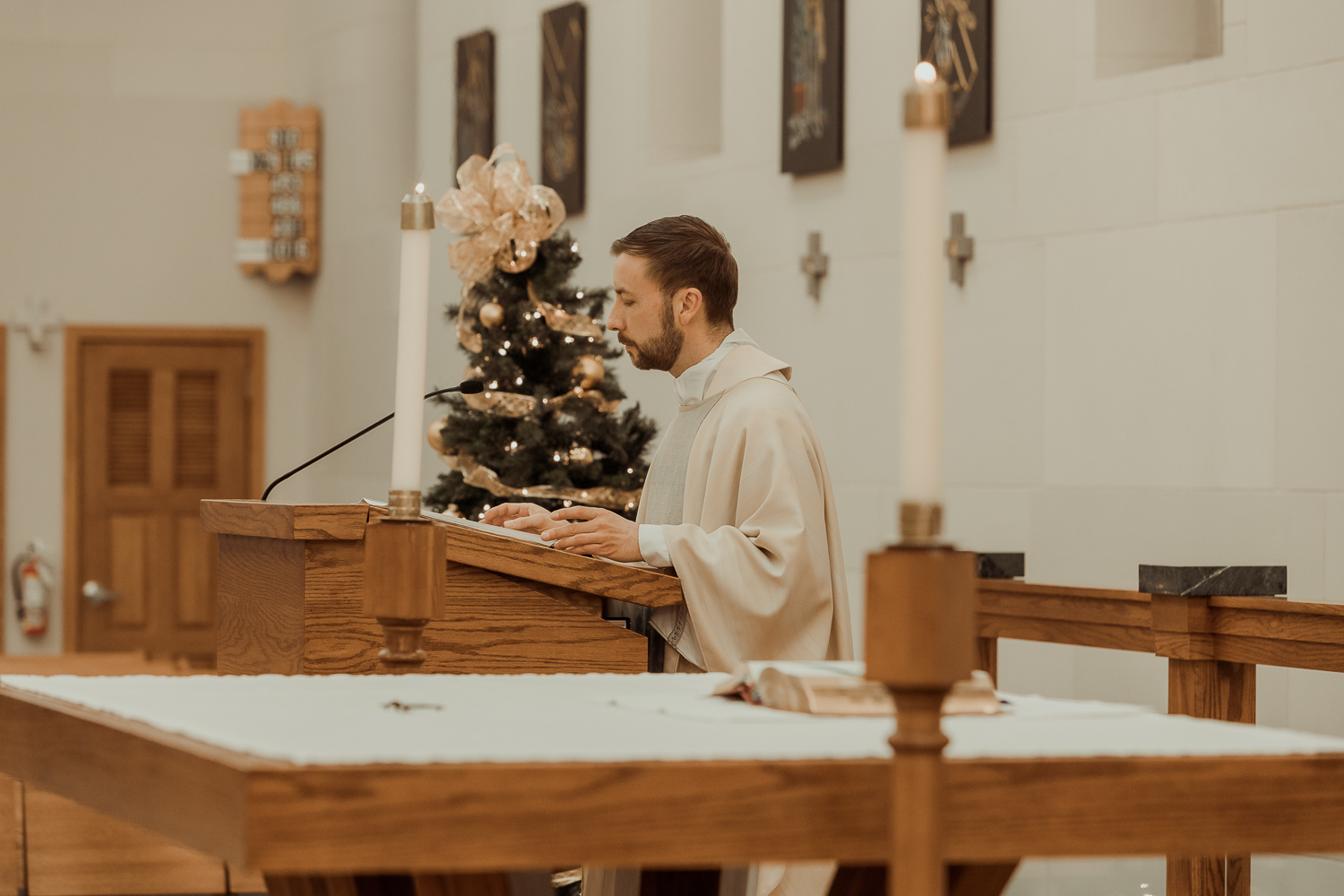 St. Ambrose University Wedding Davenport Iowa