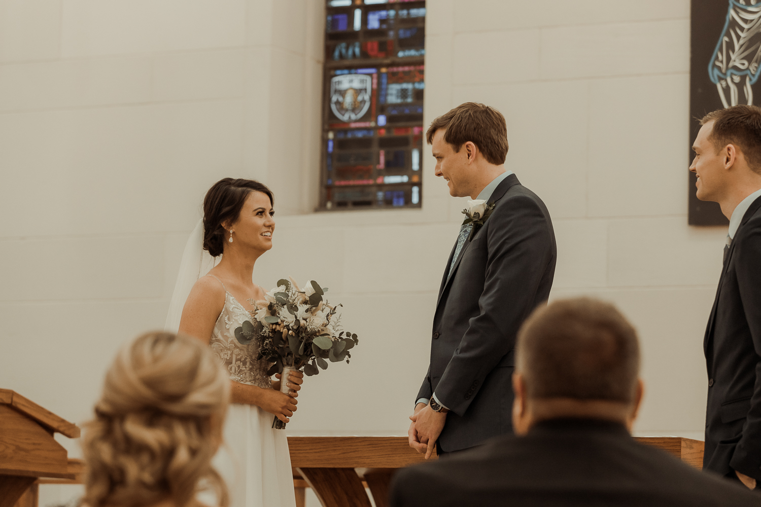 St. Ambrose University Wedding Davenport Iowa