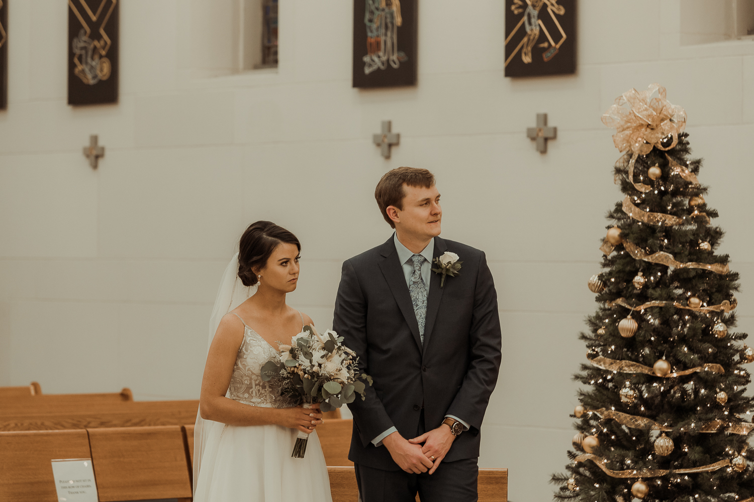 St. Ambrose University Wedding Davenport Iowa