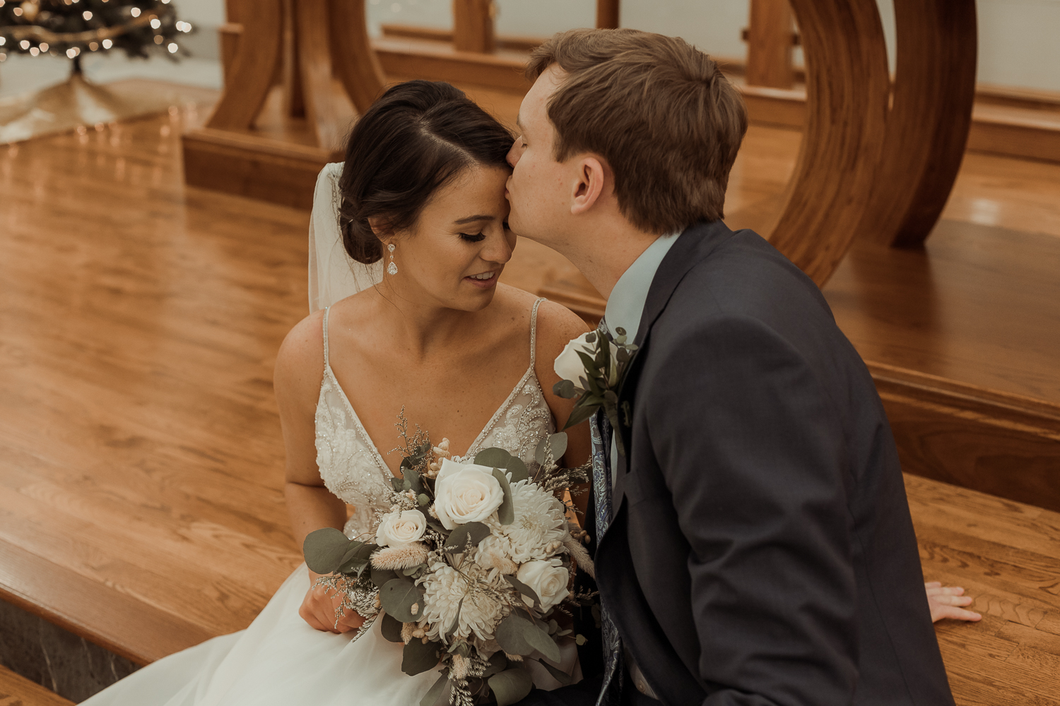 St. Ambrose University Wedding Davenport Iowa