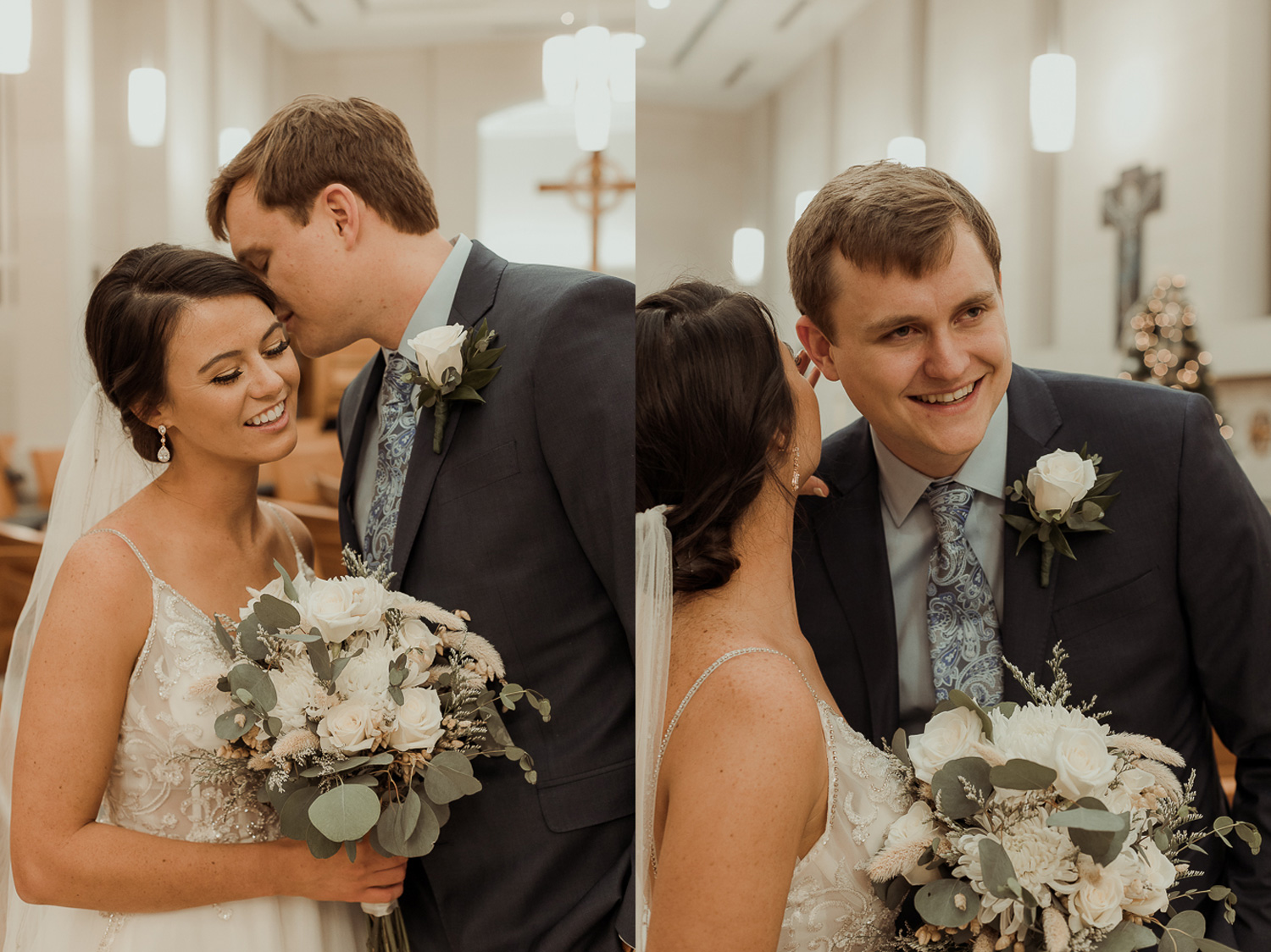 St. Ambrose University Wedding Davenport Iowa