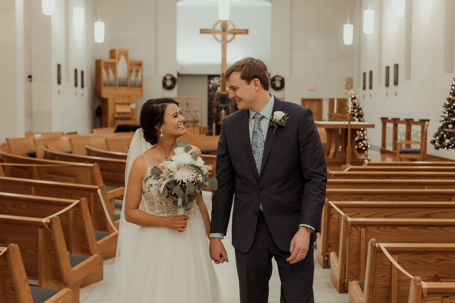 St. Ambrose University Wedding Davenport Iowa