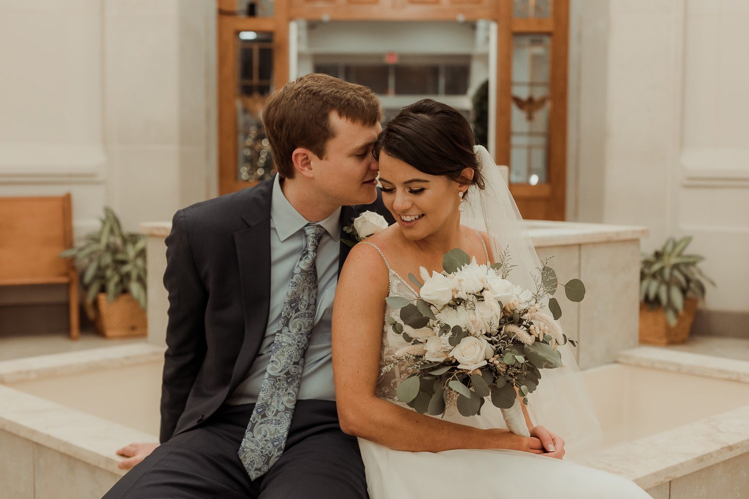 St. Ambrose University Wedding Davenport Iowa