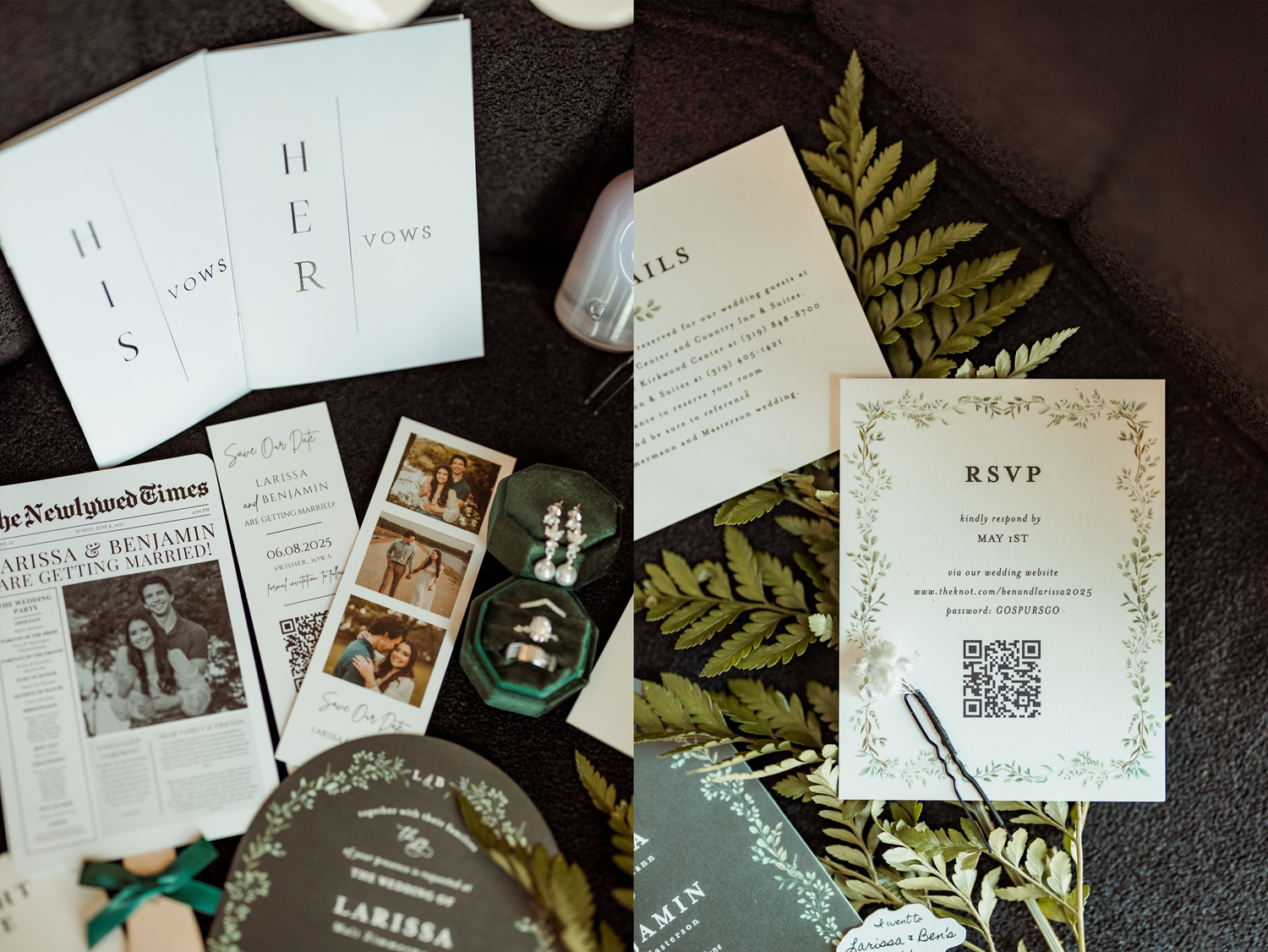 The Midnight Gem Wedding, Swisher, Iowa