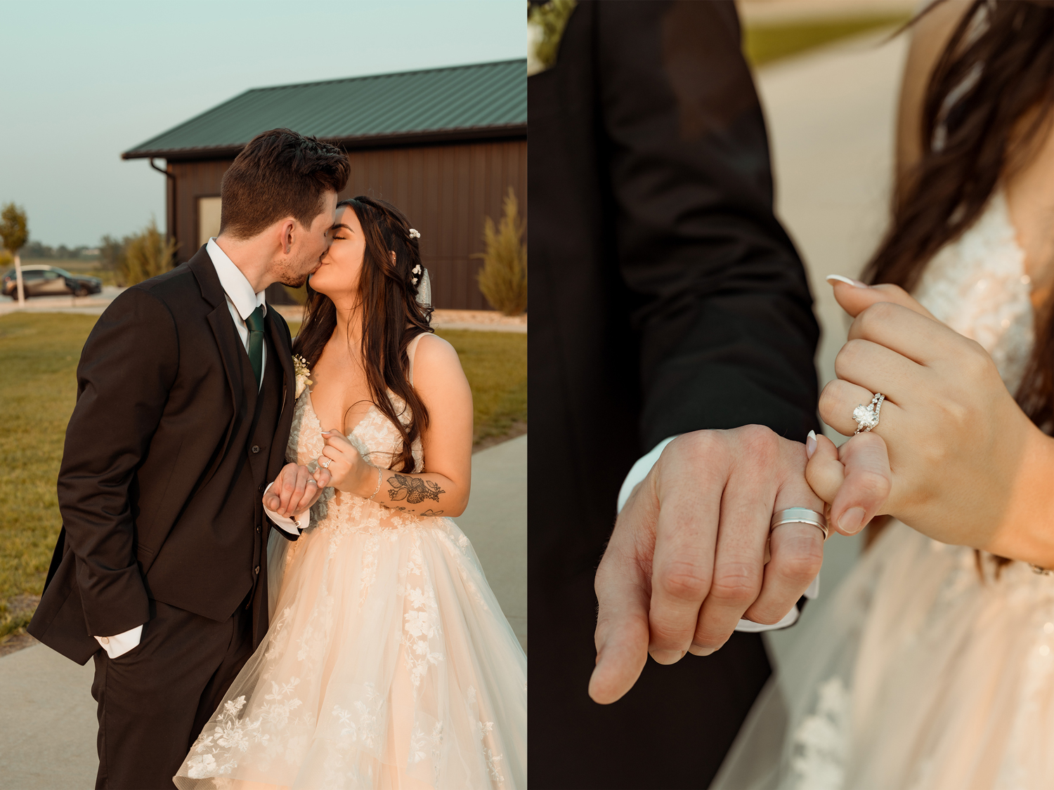 The Midnight Gem Wedding, Swisher, Iowa