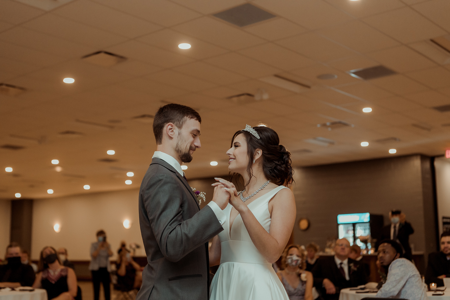 IBEW Hall Wedding Photos