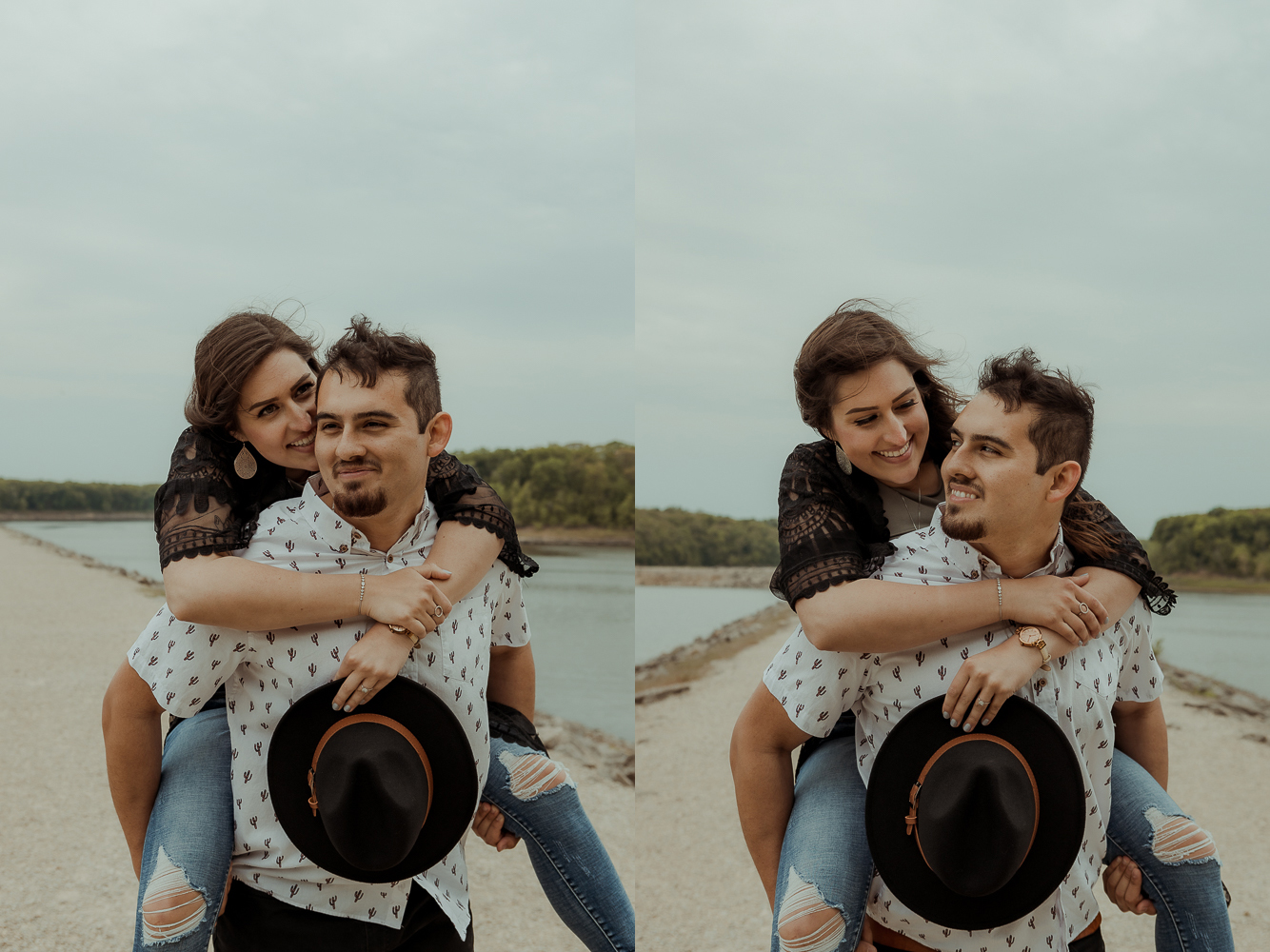Lake Macbride State Park Engagement Pictures, Solon, Iowa