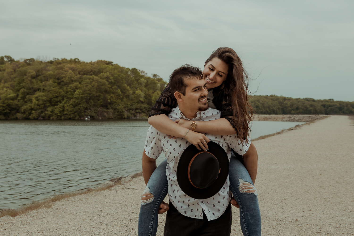 Lake Macbride State Park Engagement Pictures, Solon, Iowa