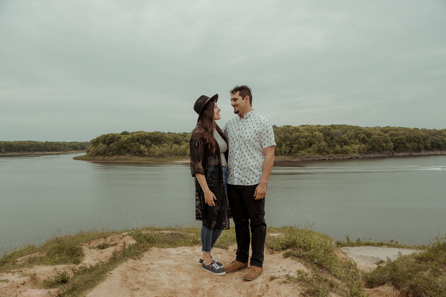 Lake Macbride State Park Engagement Pictures, Solon, Iowa