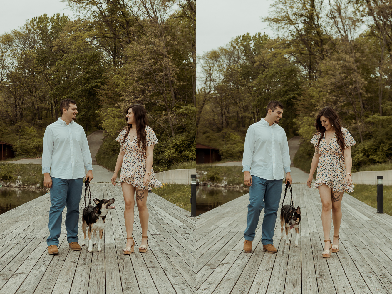 Lake Macbride State Park Engagement Pictures, Solon, Iowa