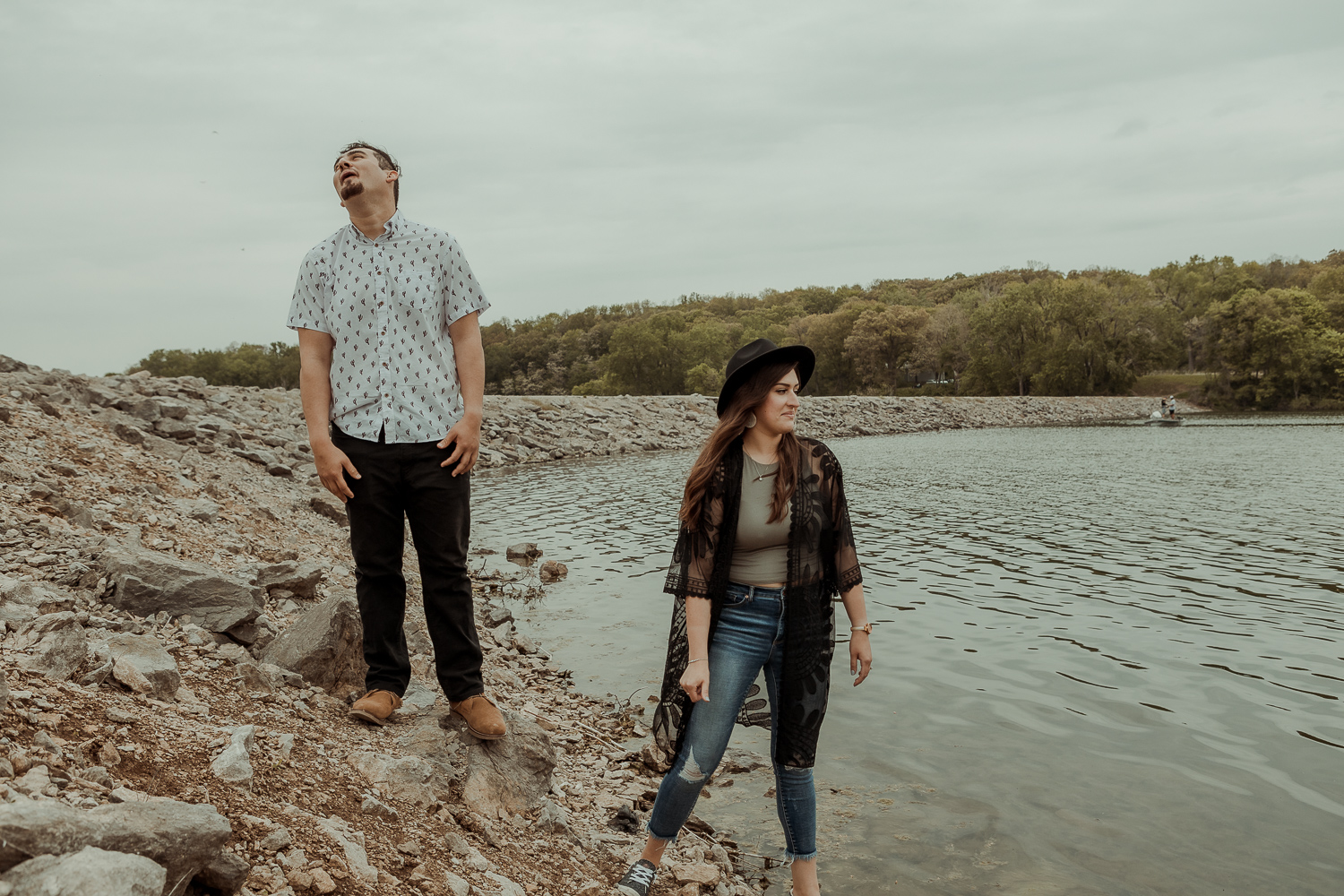 Lake Macbride State Park Engagement Pictures, Solon, Iowa