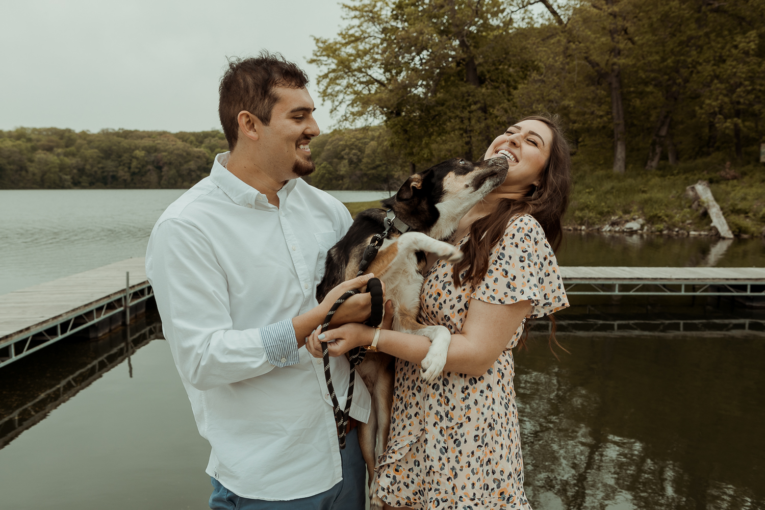 Lake Macbride State Park Engagement Pictures, Solon, Iowa