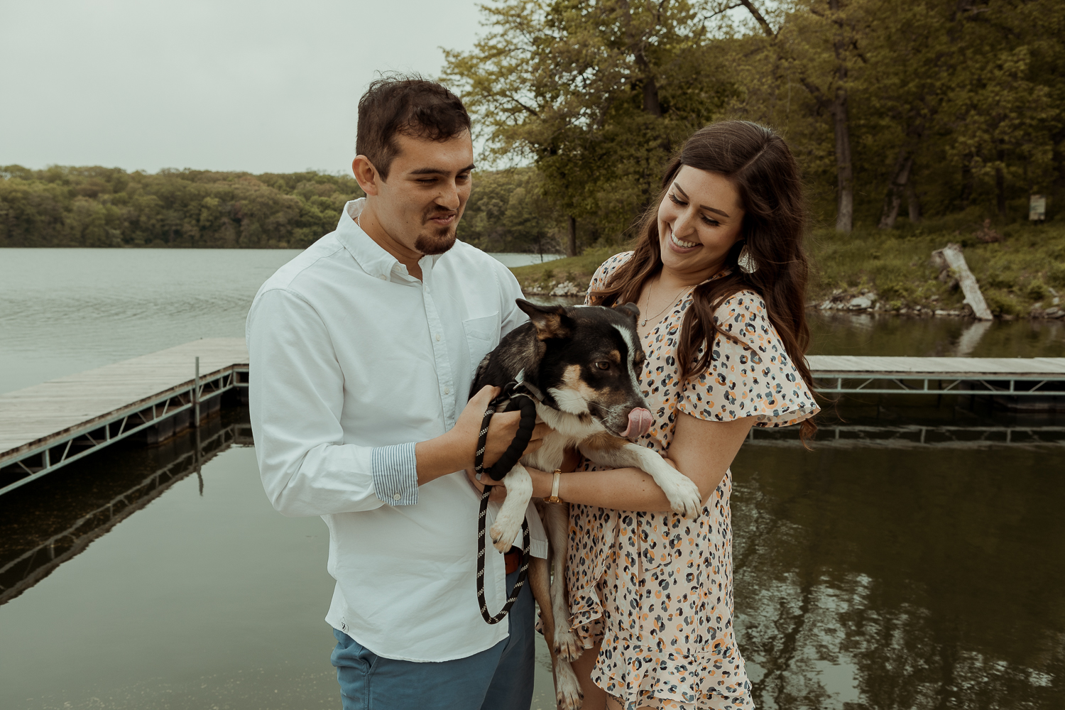 Lake Macbride State Park Engagement Pictures, Solon, Iowa