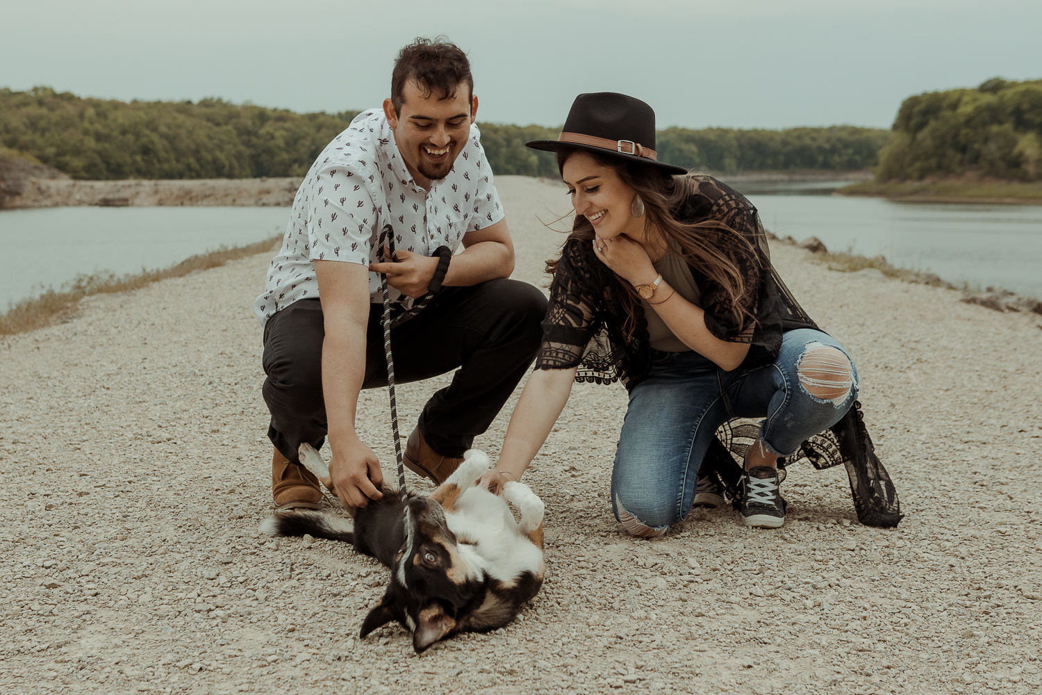 Lake Macbride State Park Engagement Pictures, Solon, Iowa