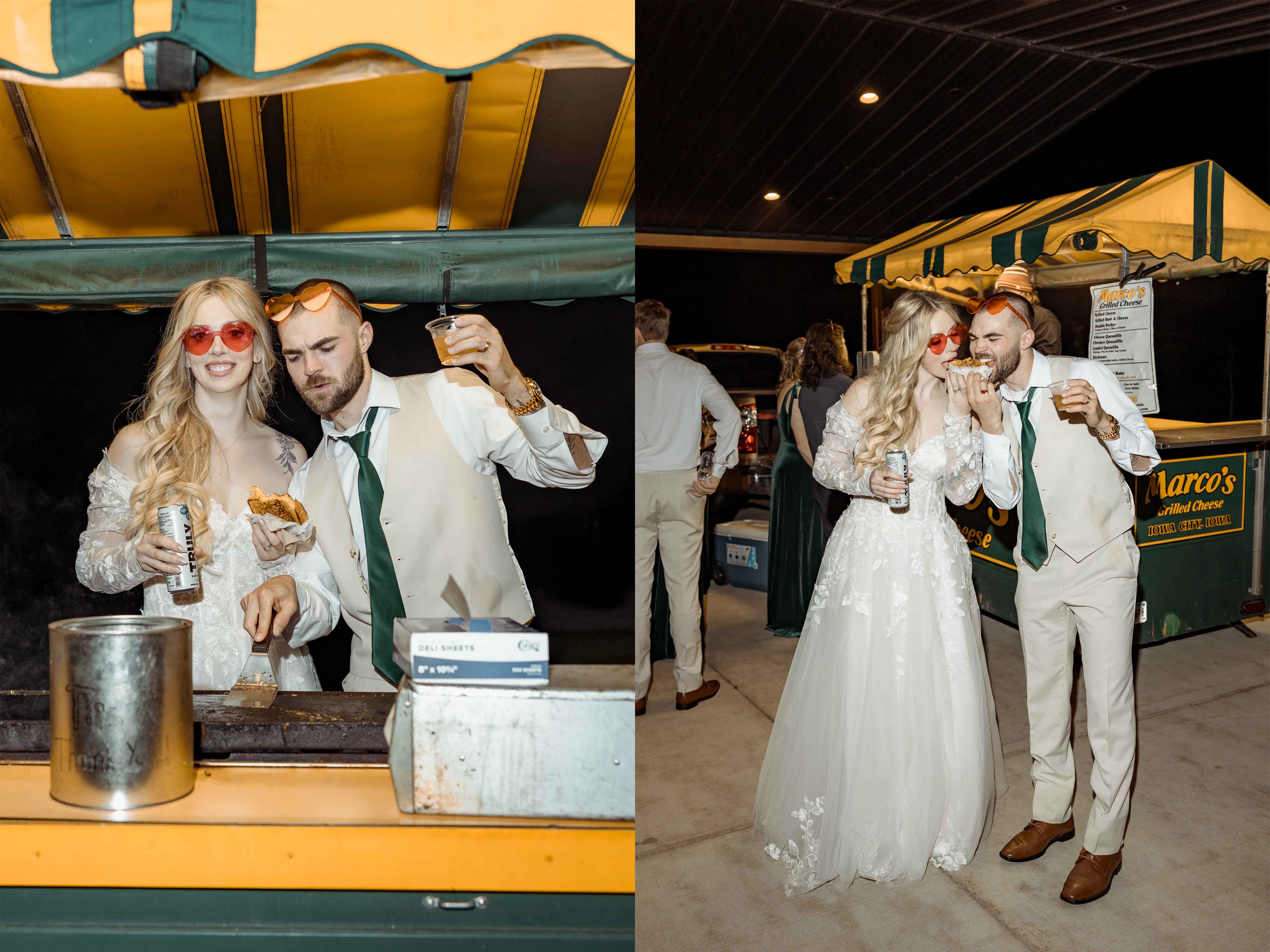 The Midnight Gem Wedding, Swisher, Iowa