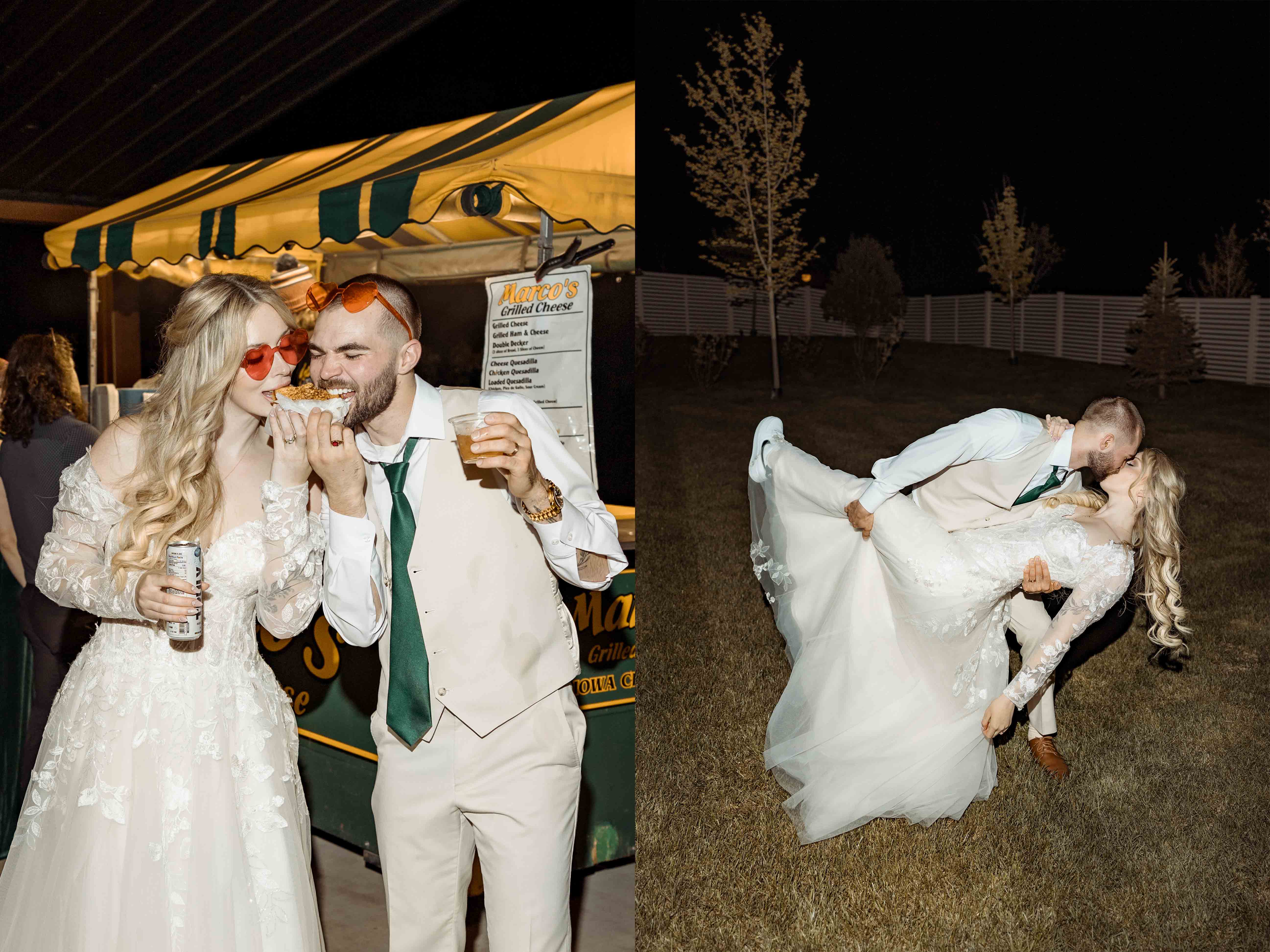 The Midnight Gem Wedding, Swisher, Iowa