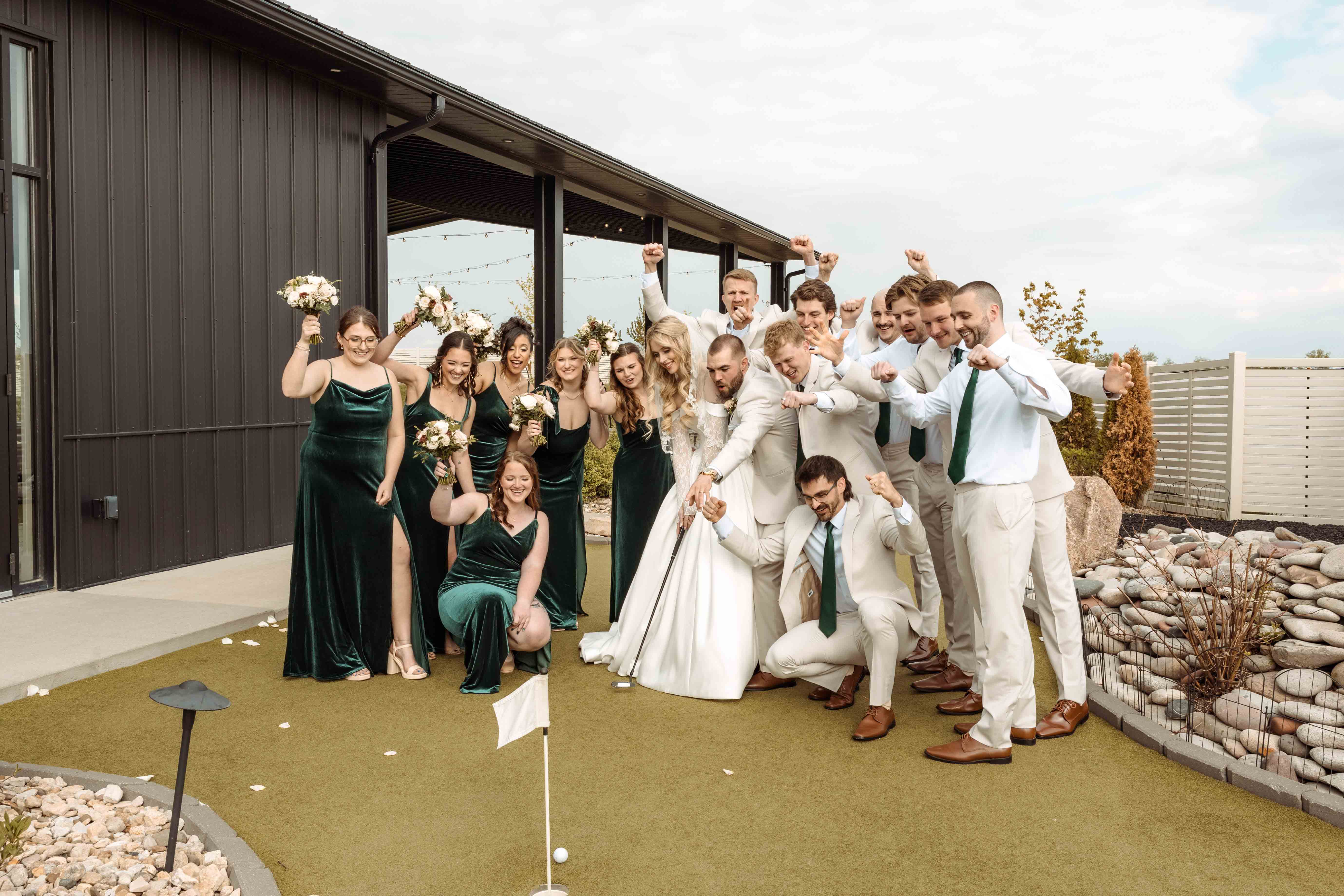 The Midnight Gem Wedding, Swisher, Iowa