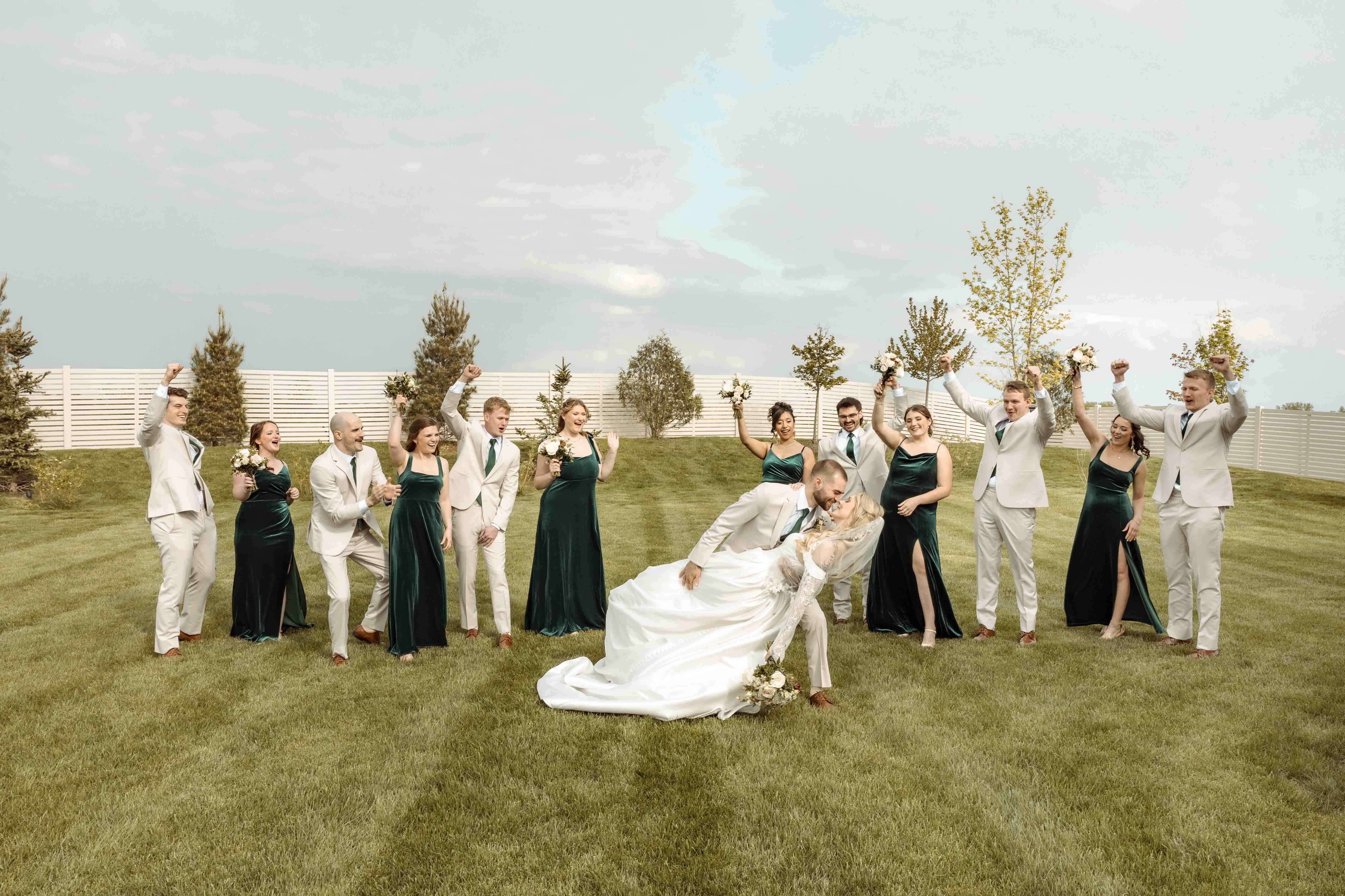 The Midnight Gem Wedding, Swisher, Iowa