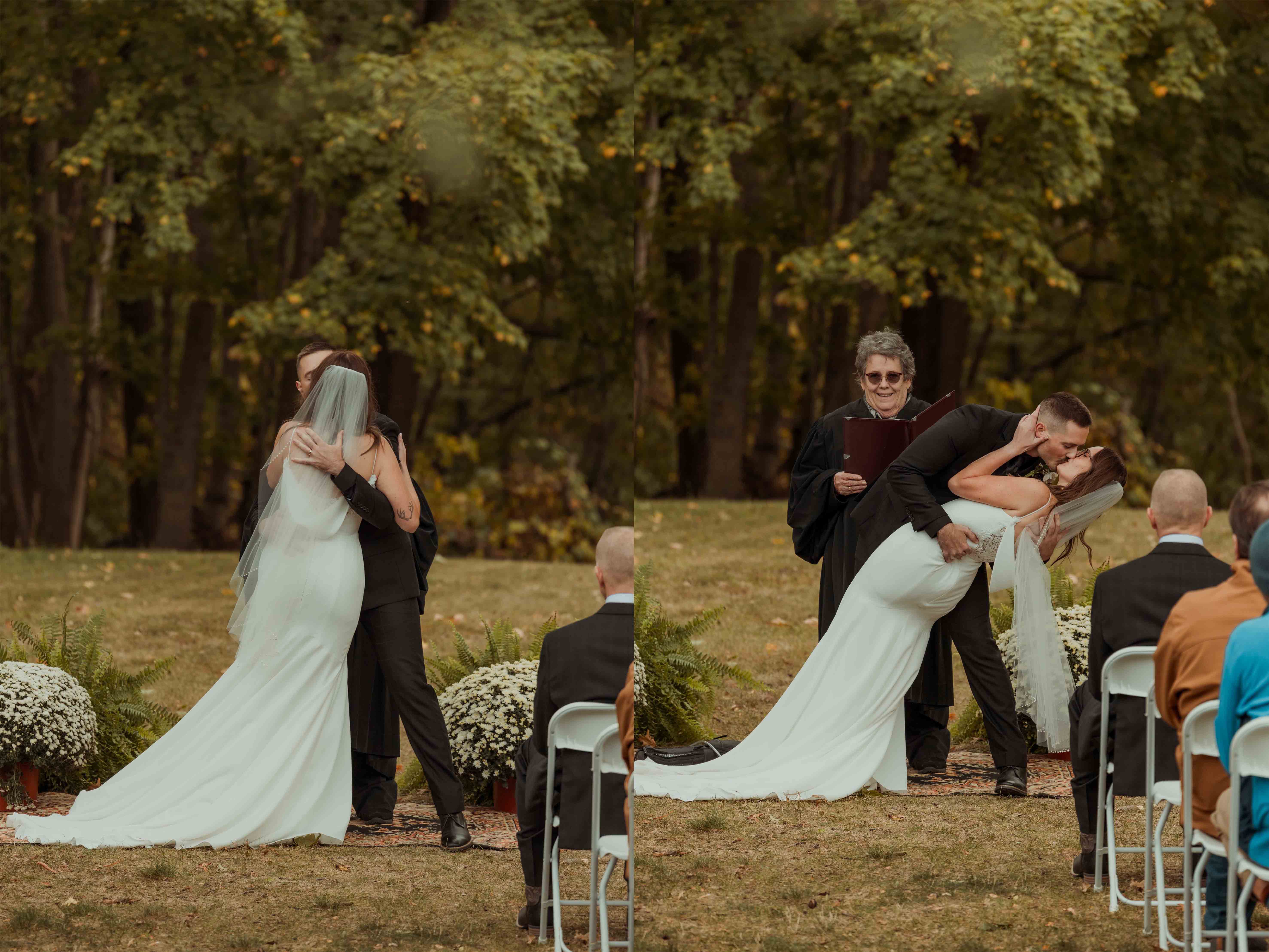 Palisades Kepler State Park Wedding, Mt Vernon, Iowa