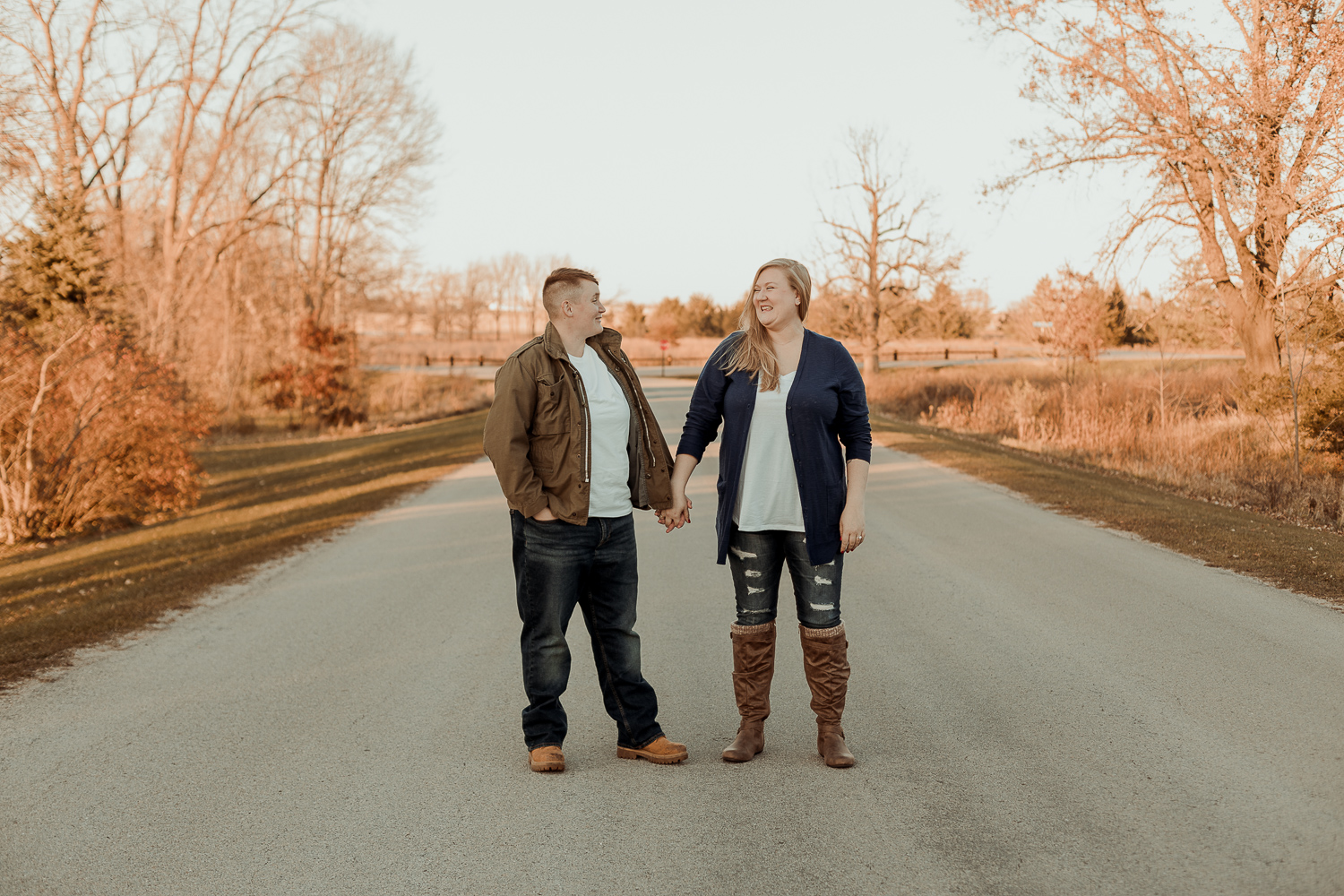 Squaw Creek Park Marion Engagement Photos, Marion Iowa
