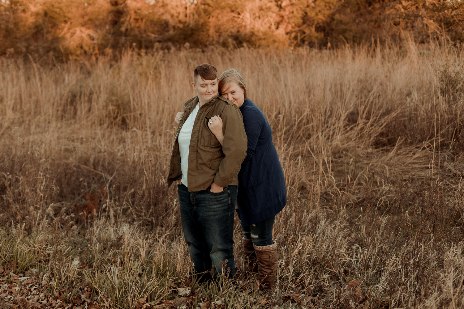Squaw Creek Park Marion Engagement Photos, Marion Iowa