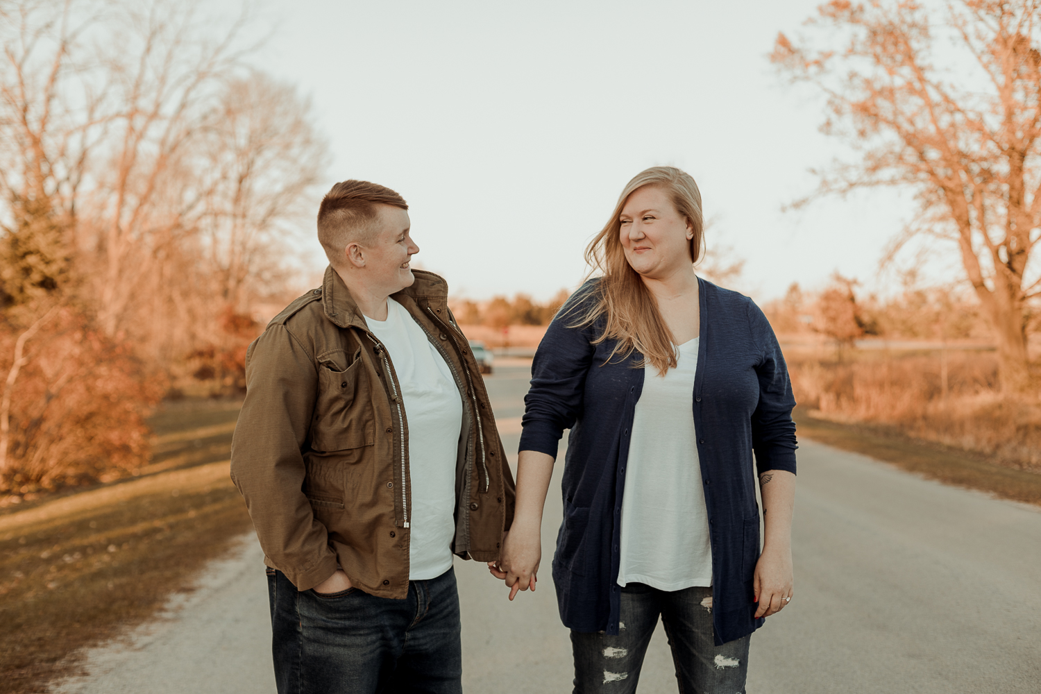 Squaw Creek Park Marion Engagement Photos, Marion Iowa