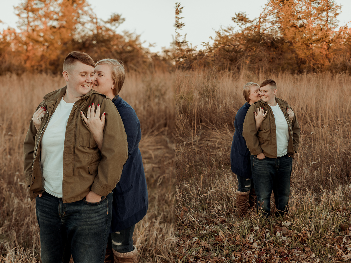 Squaw Creek Park Marion Engagement Photos, Marion Iowa