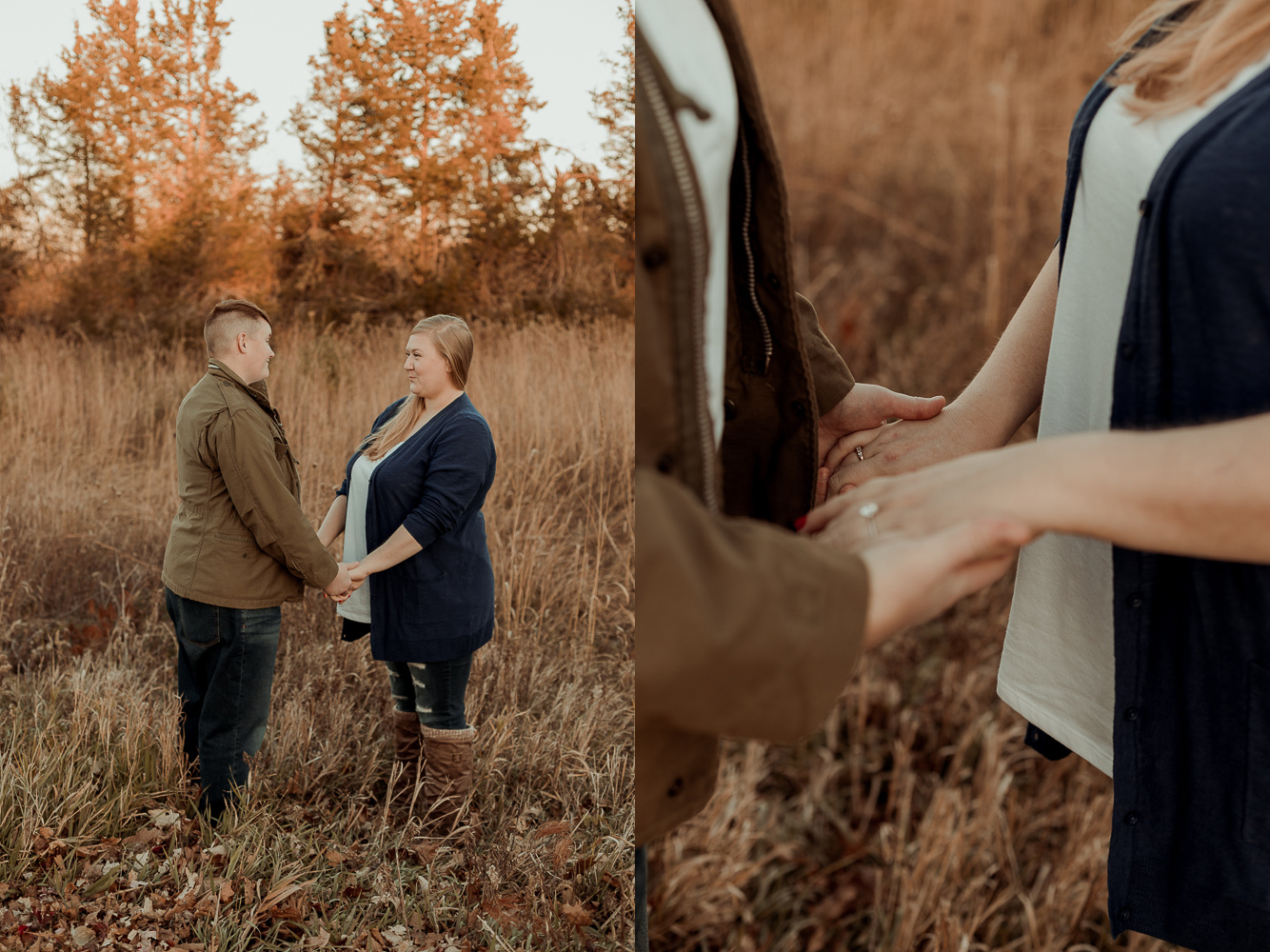 Squaw Creek Park Marion Engagement Photos, Marion Iowa