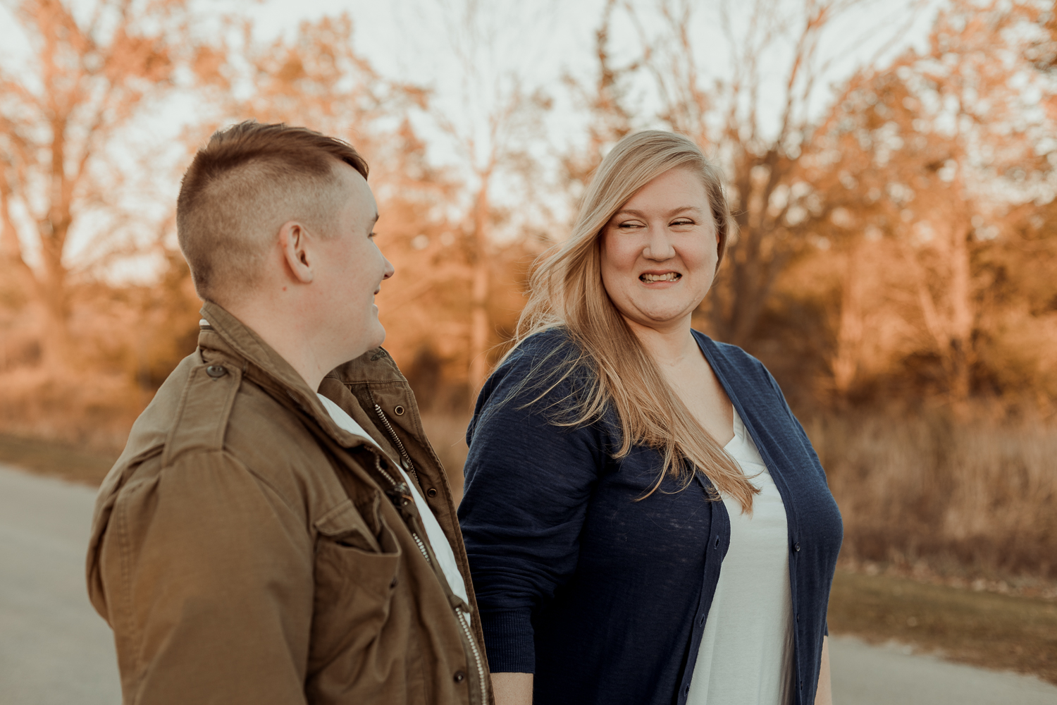 Squaw Creek Park Marion Engagement Photos, Marion Iowa