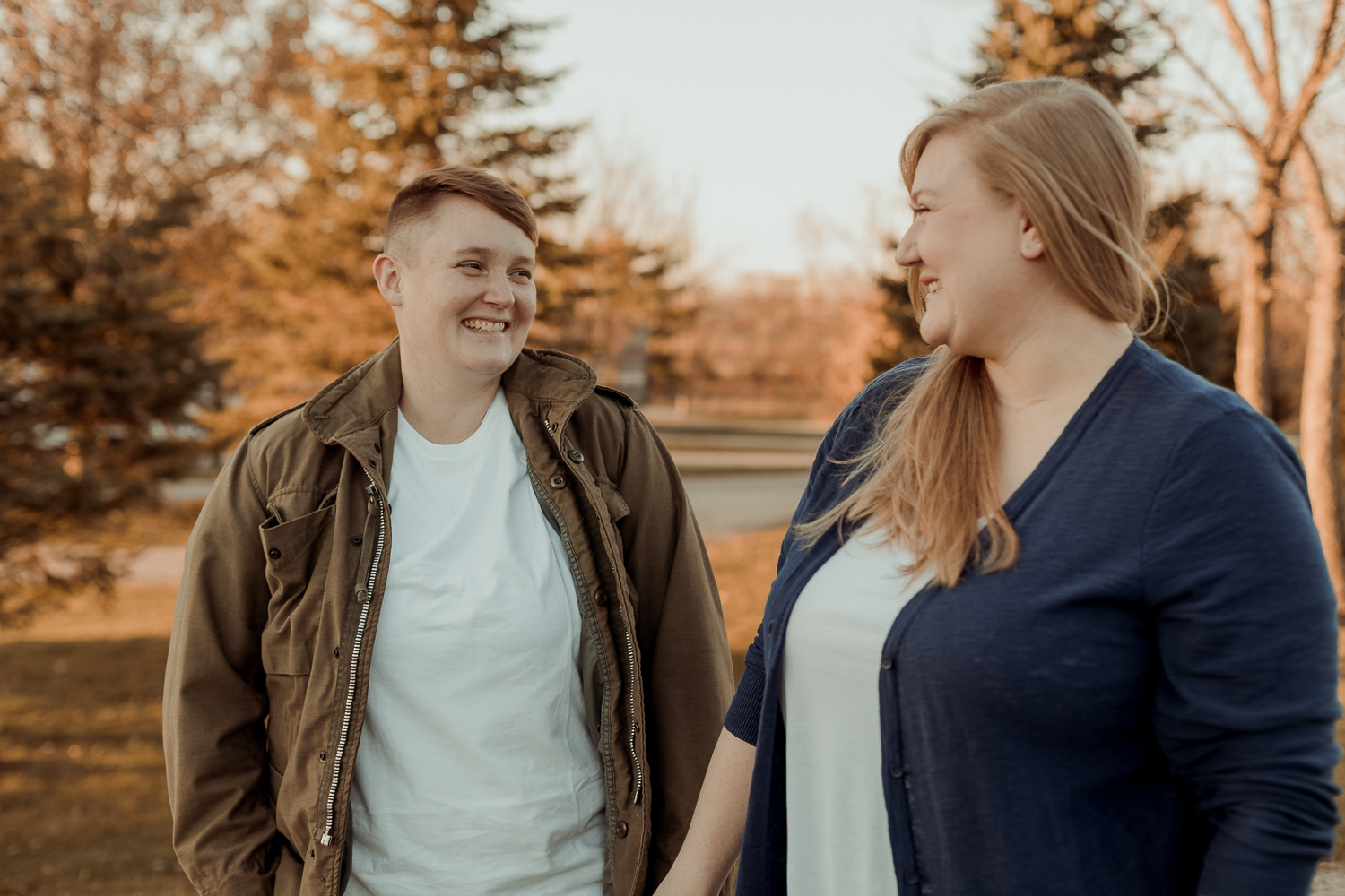 Squaw Creek Park Marion Engagement Photos, Marion Iowa