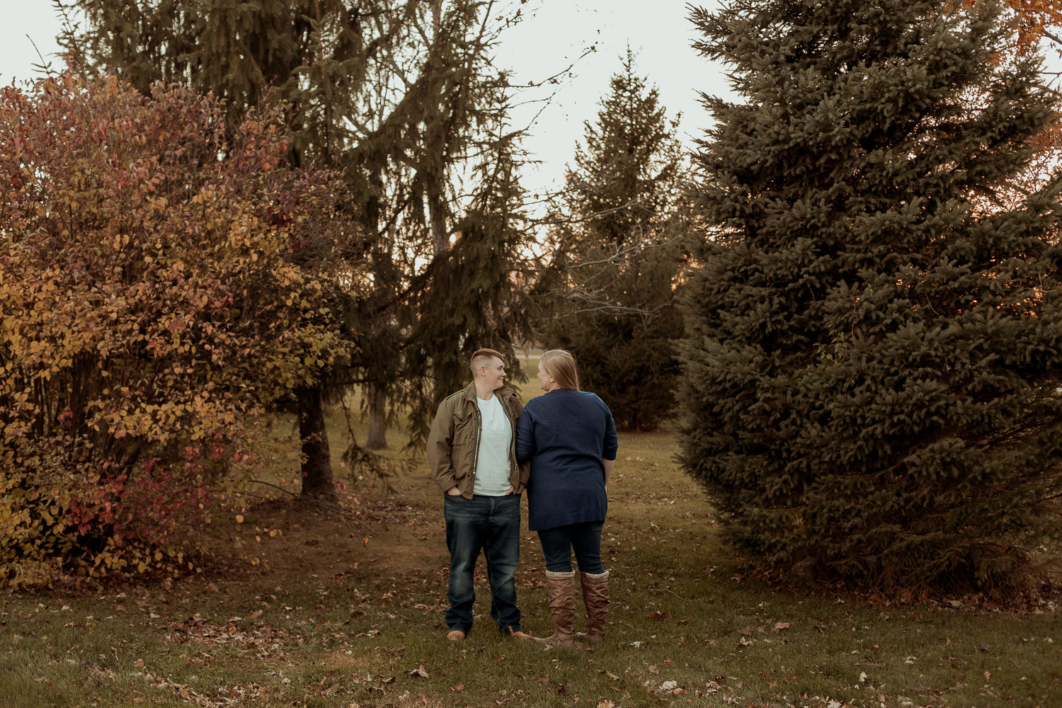 Squaw Creek Park Marion Engagement Photos, Marion Iowa