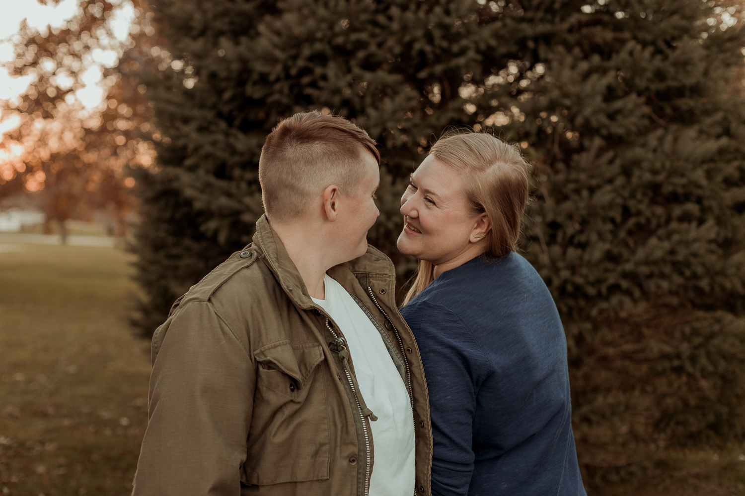 Squaw Creek Park Marion Engagement Photos, Marion Iowa