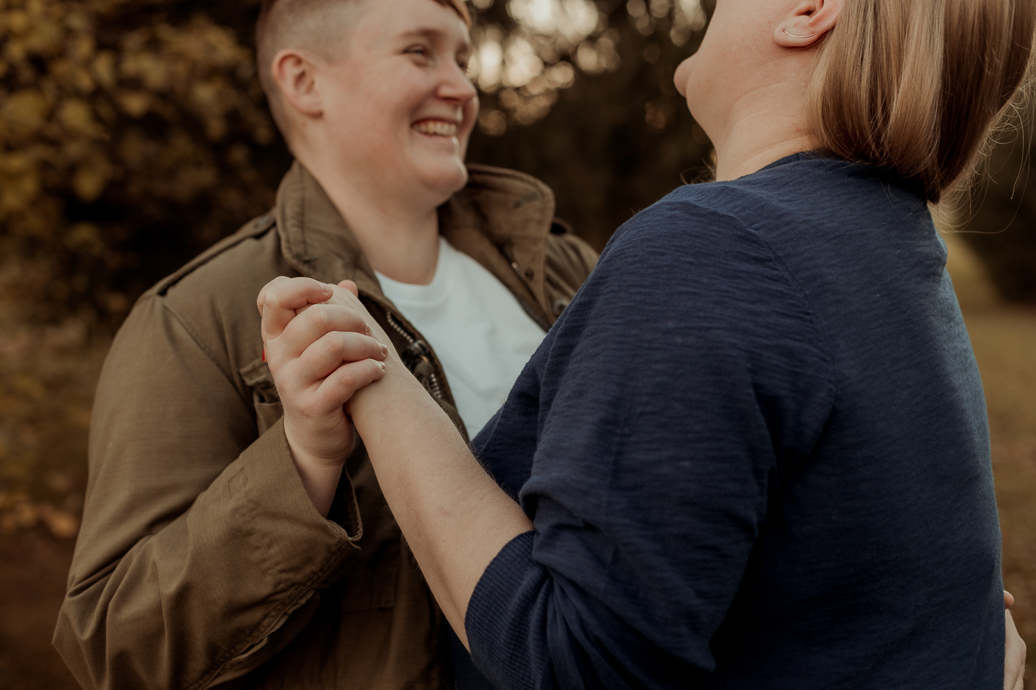 Squaw Creek Park Marion Engagement Photos, Marion Iowa