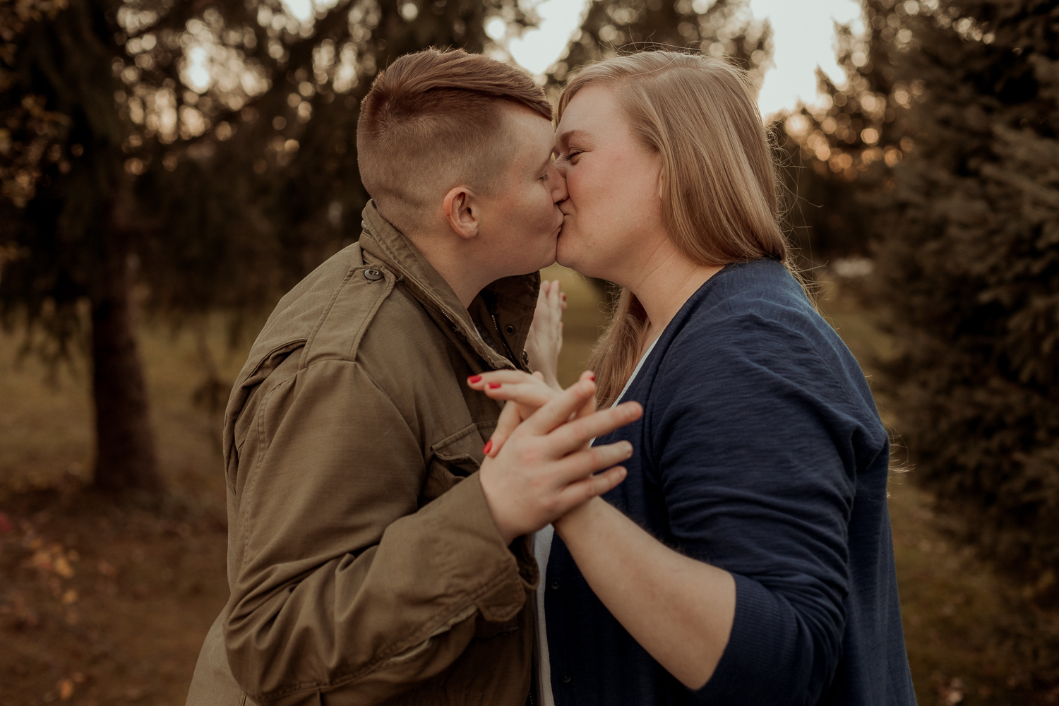 Squaw Creek Park Marion Engagement Photos, Marion Iowa