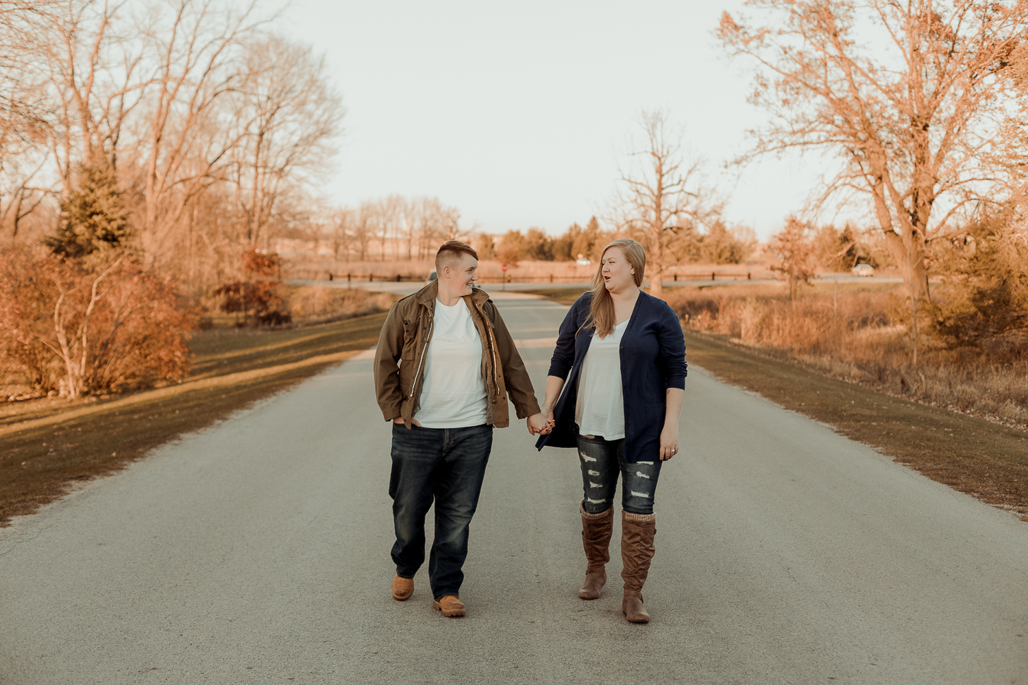 Squaw Creek Park Marion Engagement Photos, Marion Iowa