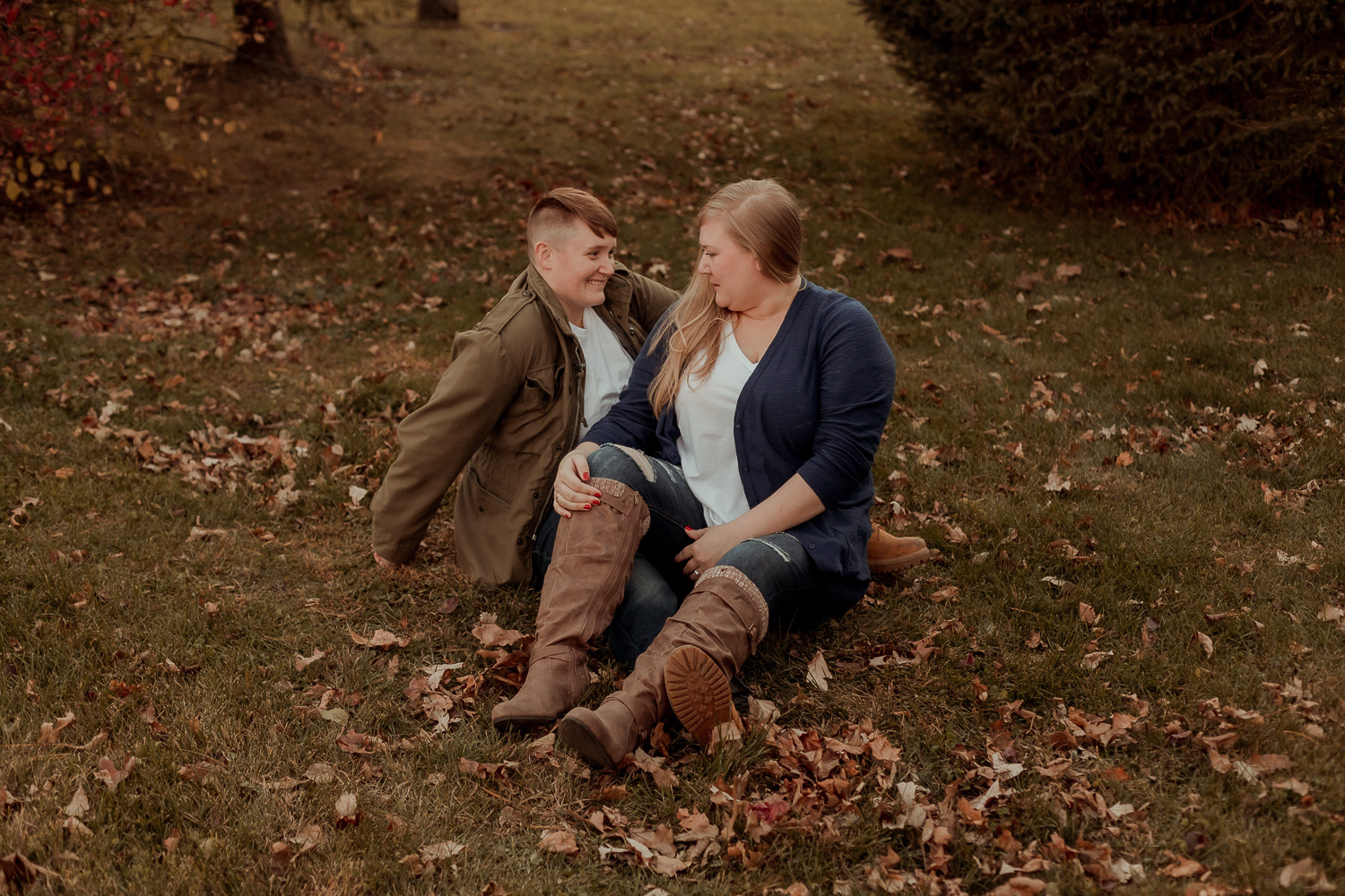 Squaw Creek Park Marion Engagement Photos, Marion Iowa