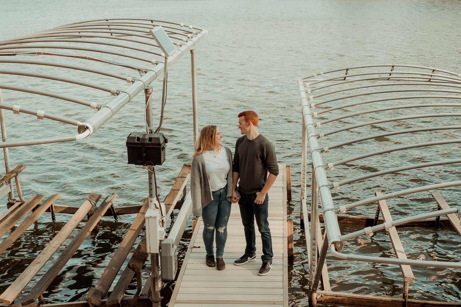 Family's Cabin Engagement Photos, Deihi Iowa