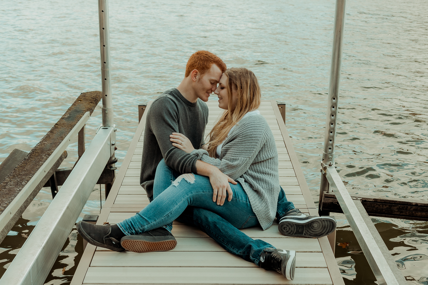 Family's Cabin Engagement Photos, Deihi Iowa