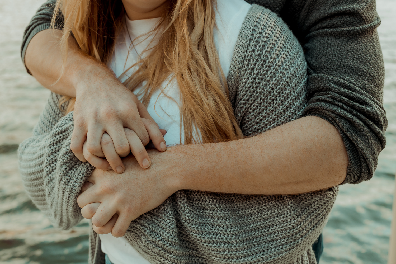 Family's Cabin Engagement Photos, Deihi Iowa