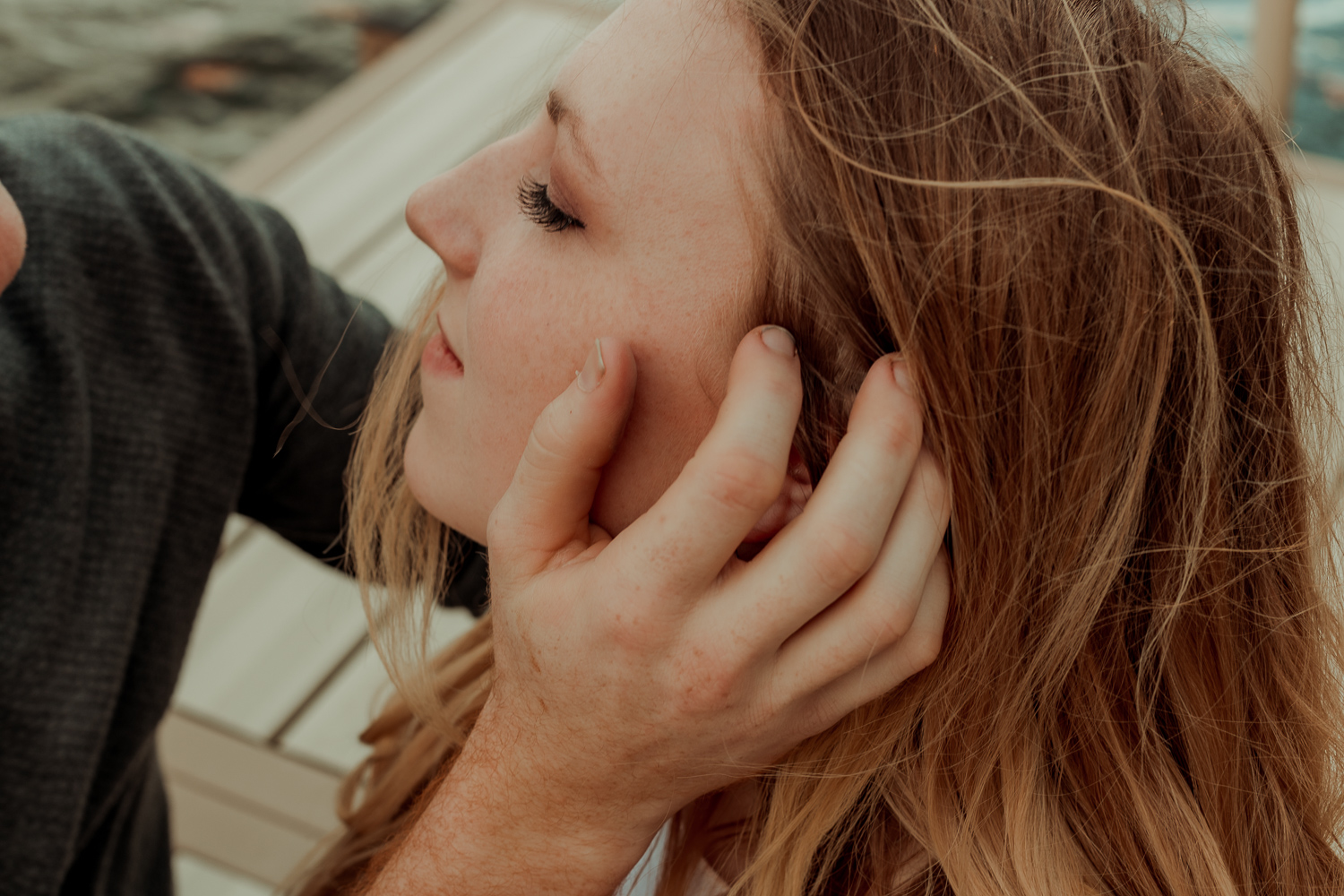 Family's Cabin Engagement Photos, Deihi Iowa